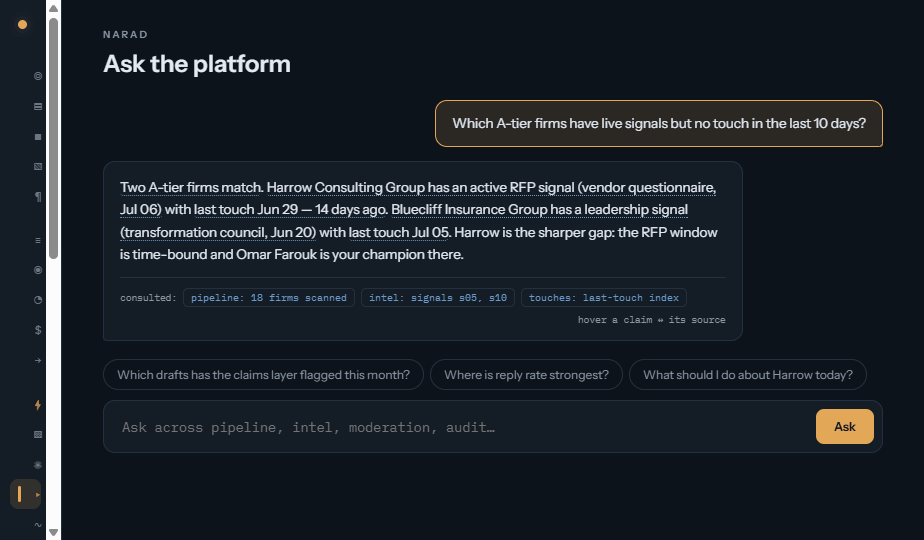 tactical UI, fictional data